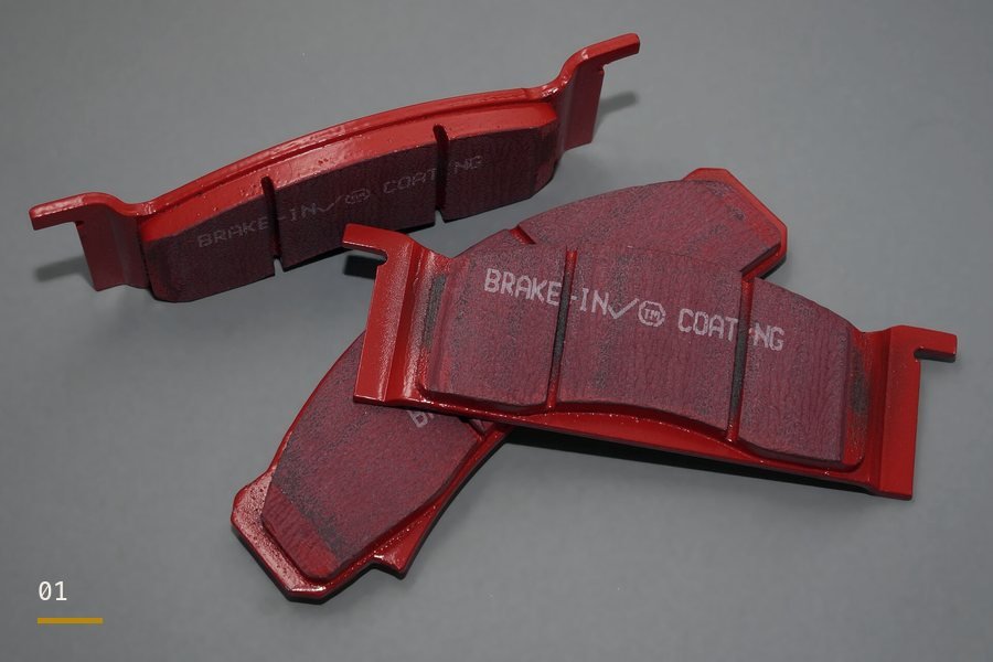 Front brake pads — reference photograph