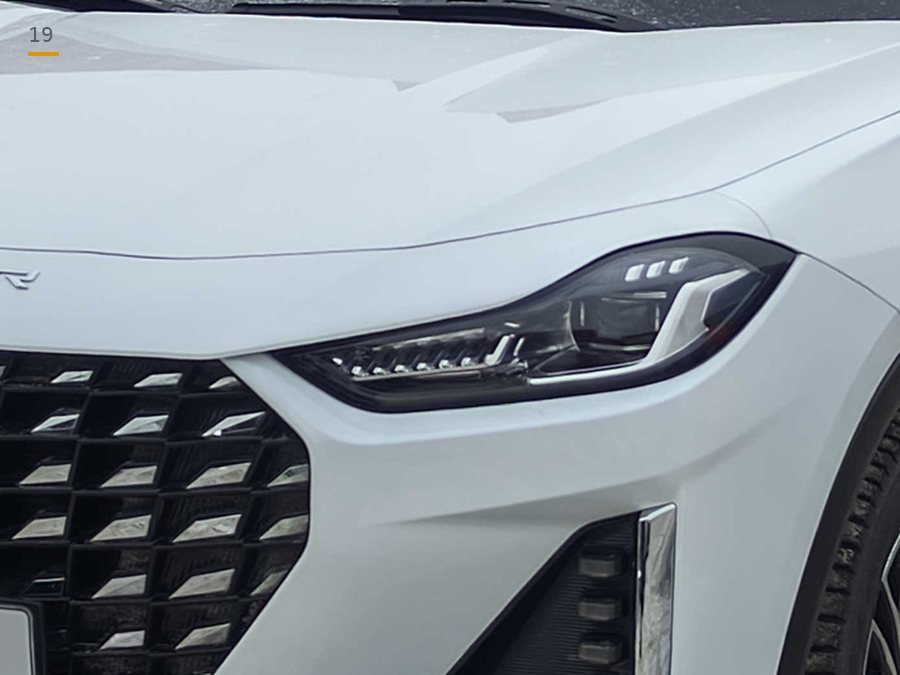 Full LED headlamp — Jetour T2 and X70 — reference photograph