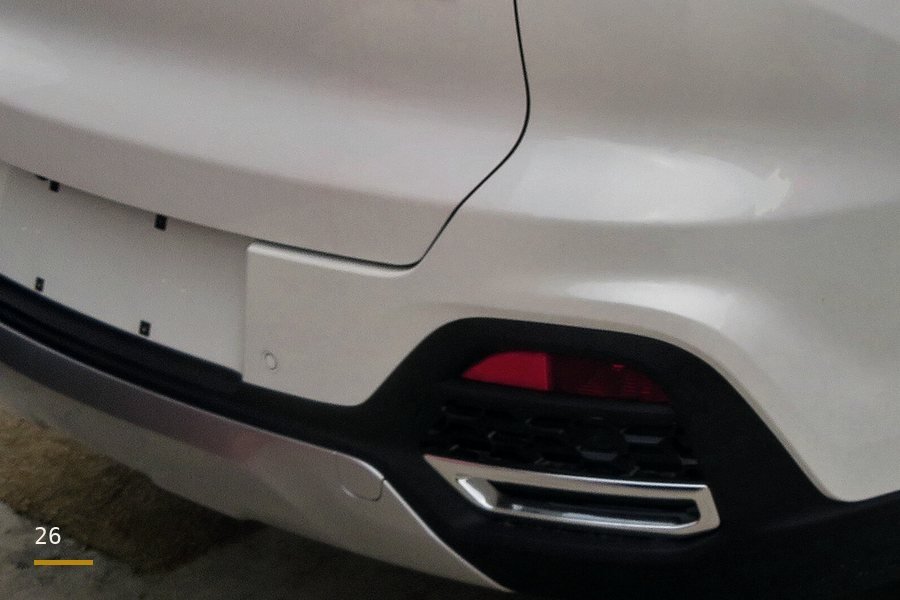 Rear bumper — reference photograph