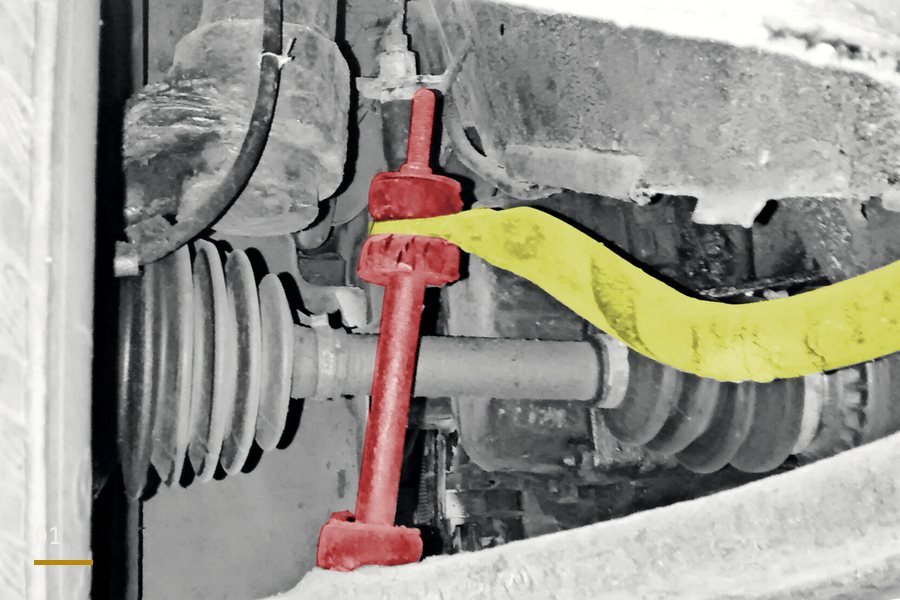 Steering and suspension kit — Chery and Haval — reference photograph