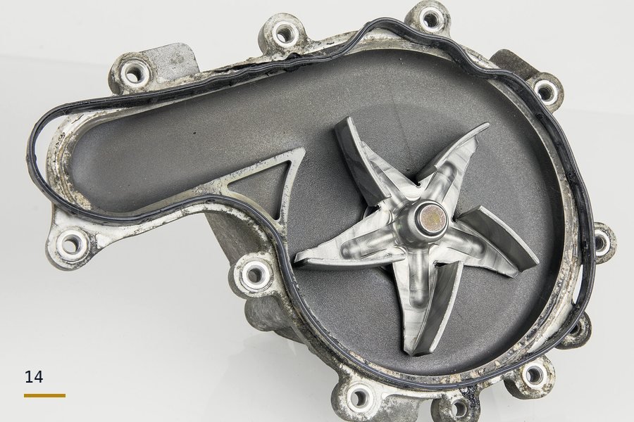 Mechanical water pump — reference photograph